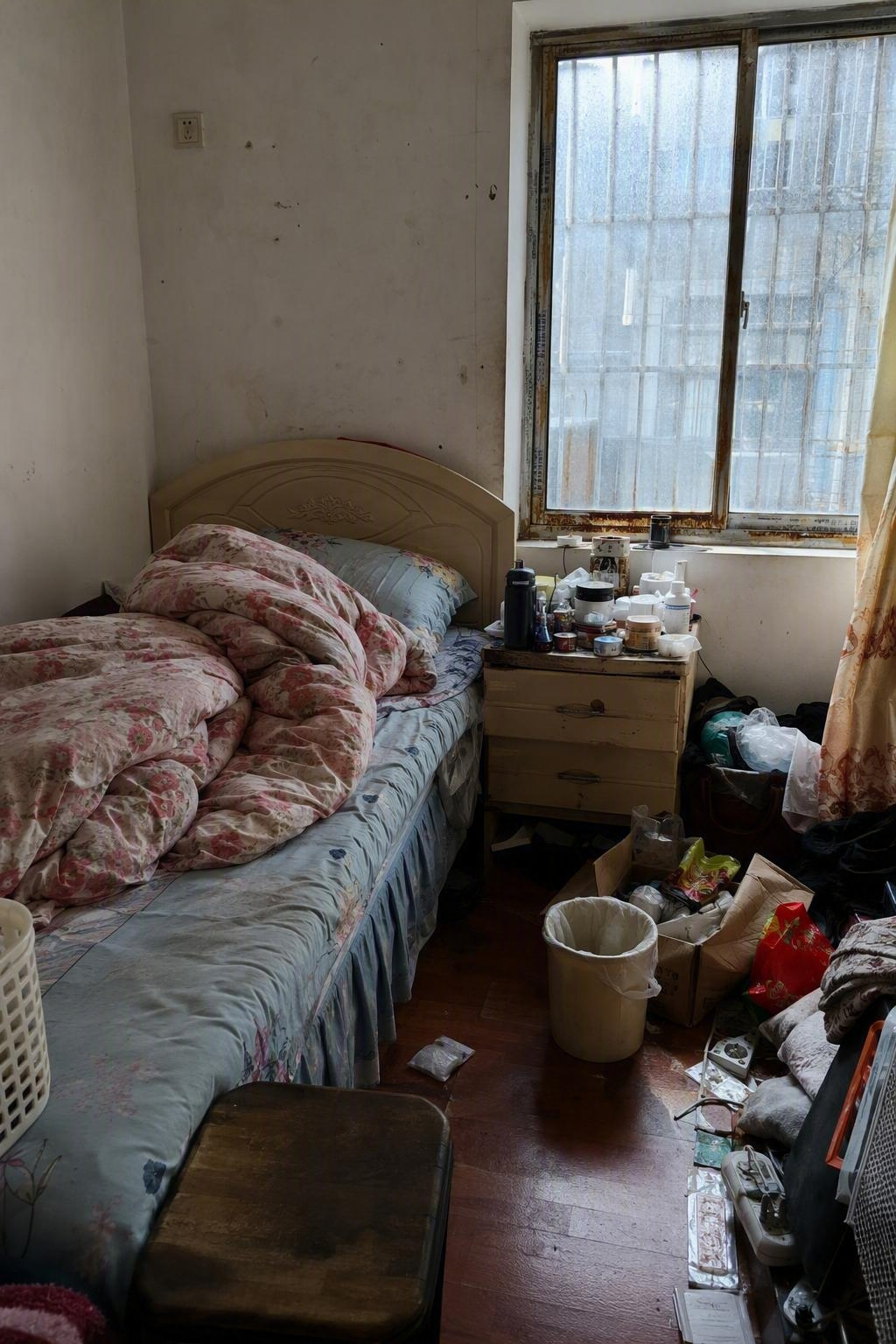 Before image showing the original room